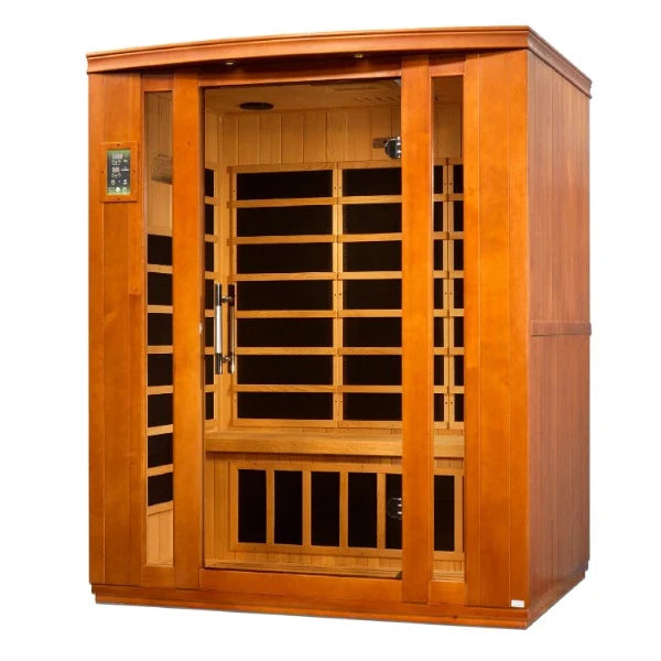 Golden Designs Dynamic Bellagio 3-Person Low EMF FAR Infrared Sauna (DYN-6306-02)