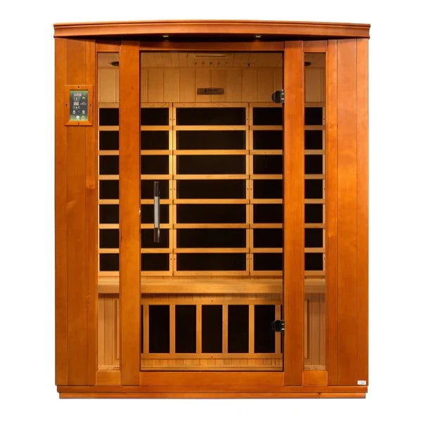 Golden Designs Dynamic Bellagio 3-Person Low EMF FAR Infrared Sauna (DYN-6306-02)