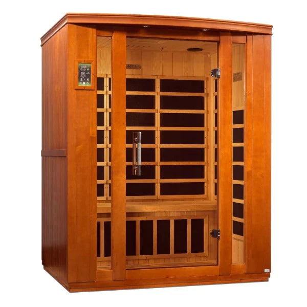 Golden Designs Dynamic Bellagio 3-Person Low EMF FAR Infrared Sauna (DYN-6306-02)