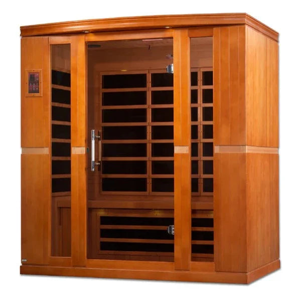 Golden Design Dynamic “Bergamo” 4-Person Low EMF FAR Infrared Sauna (DYN-6440-01)