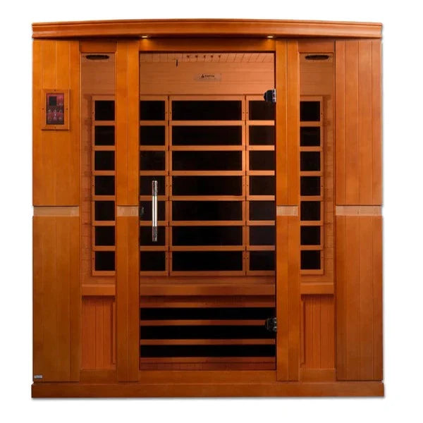 Golden Design Dynamic “Bergamo” 4-Person Low EMF FAR Infrared Sauna (DYN-6440-01)