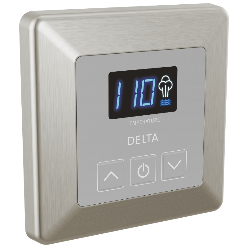 Delta Steam Shower Controls Lumicoat Stainless Delta SimpleSteam Square Control