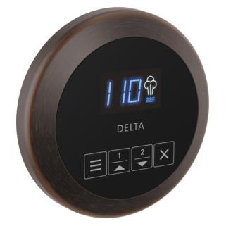 Delta Steam Shower Controls Venetian Bronze Delta SteamScape Classic Round Steam Control