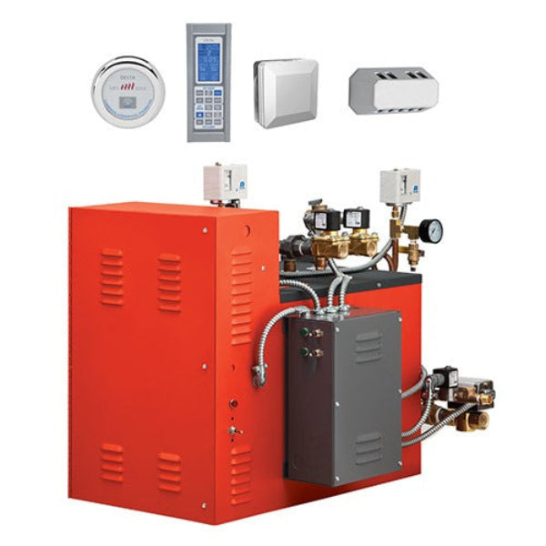 Delta Commercial Steam Generator Boiler Complete Package with Control &amp; Steamhead