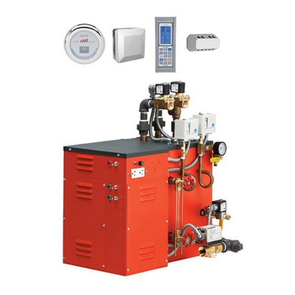 Delta Commercial Steam Generator Boiler Package with Control & Steamhead