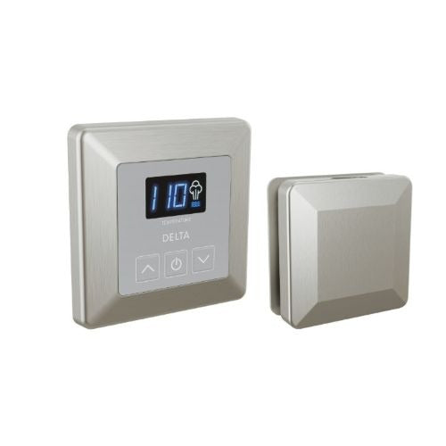Delta Steam Shower Controls Lumicoat Stainless Delta SimpleSteam Square Control Package