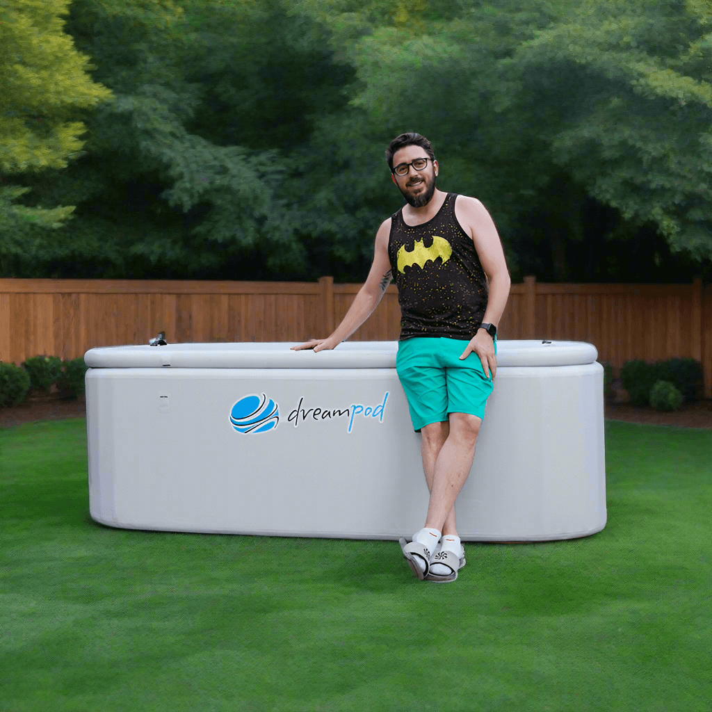 Dreampod Home Float Flex – Inflatable Float Tank with Rigid Walls for Home Relaxation & Recovery