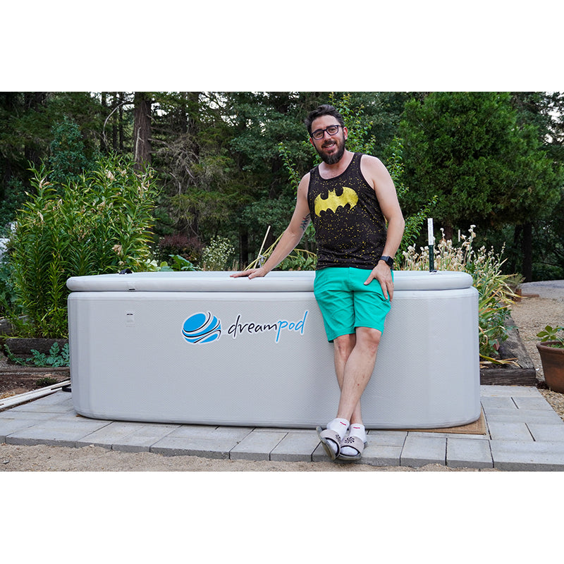 Dreampod Home Float Flex – Inflatable Float Tank with Rigid Walls for Home Relaxation & Recovery