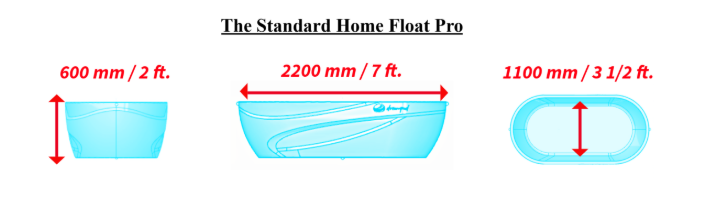 Dreampod Home Float Pro – High-Performance Float Tank for Home Wellness & Recovery