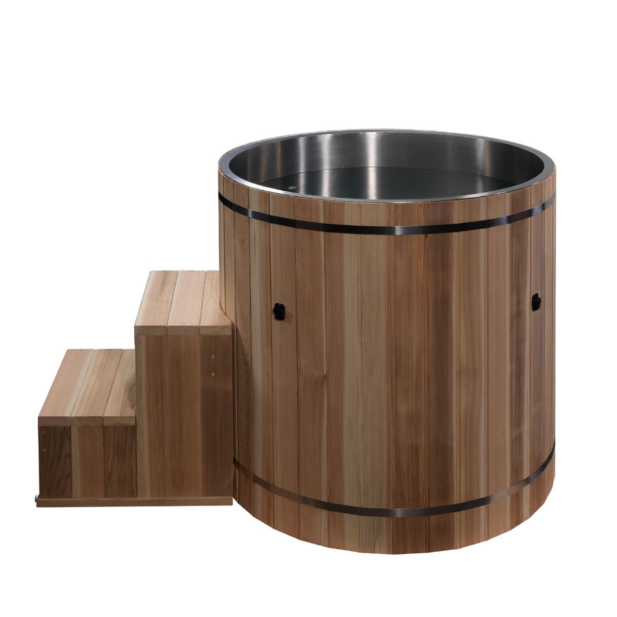Dynamic Cold Therapy Barrel Plunge – Premium Cedar Cold Tub with PVC or Stainless Steel Interior