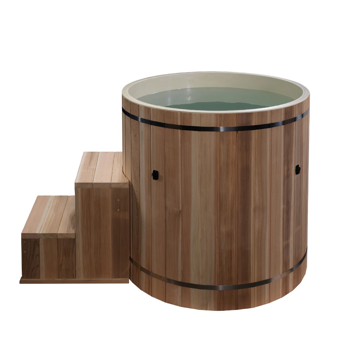 Dynamic Cold Therapy Barrel Plunge – Premium Cedar Cold Tub with PVC or Stainless Steel Interior