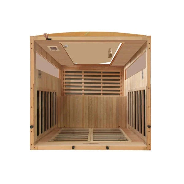 Golden Designs Dynamic Versailles 2-Person Low EMF FAR Infrared Sauna (DYN-6202-03)