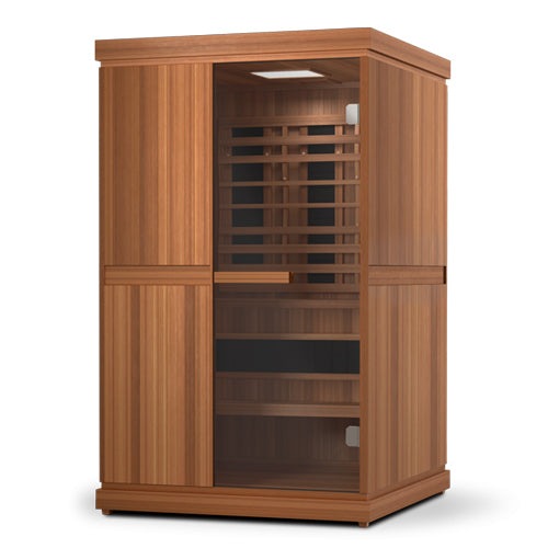 Finnmark FD-4 2-Person Indoor Hybrid Sauna – Infrared & Steam Combo