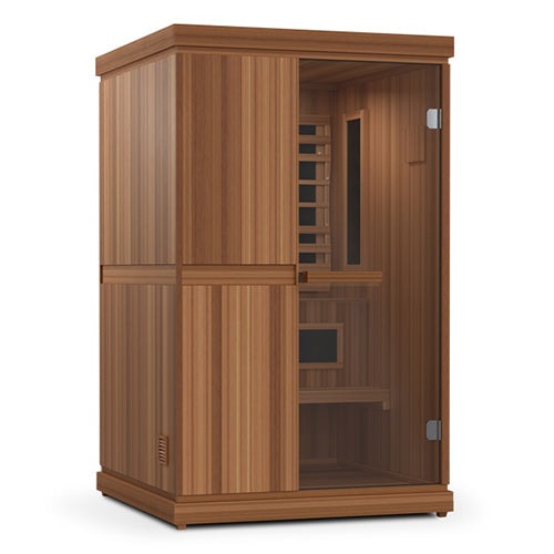 Finnmark FD-4 2-Person Indoor Hybrid Sauna – Infrared & Steam Combo