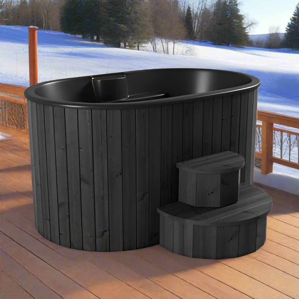 SaunaLife Model S2B 2-Person Cold & Hot Immersion Tub