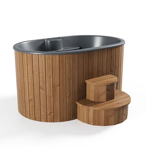 SaunaLife Model S2N 2-Person Cold & Hot Immersion Tub
