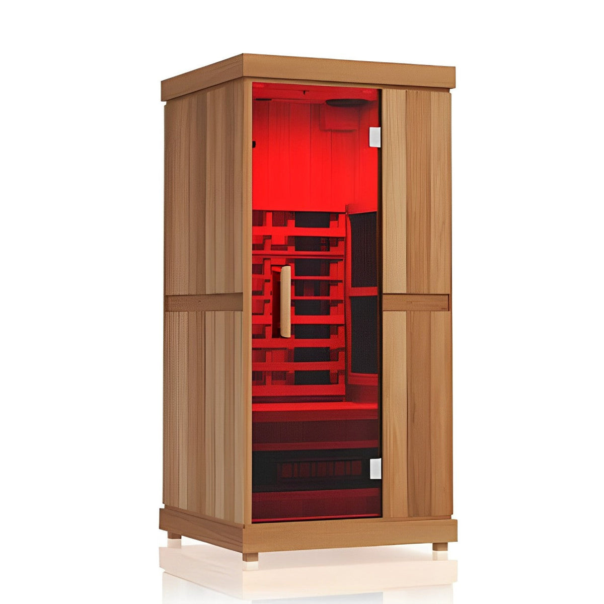 Finnmark FD-1 Full-Spectrum Infrared Sauna – 1 Person Compact Wellness Pod