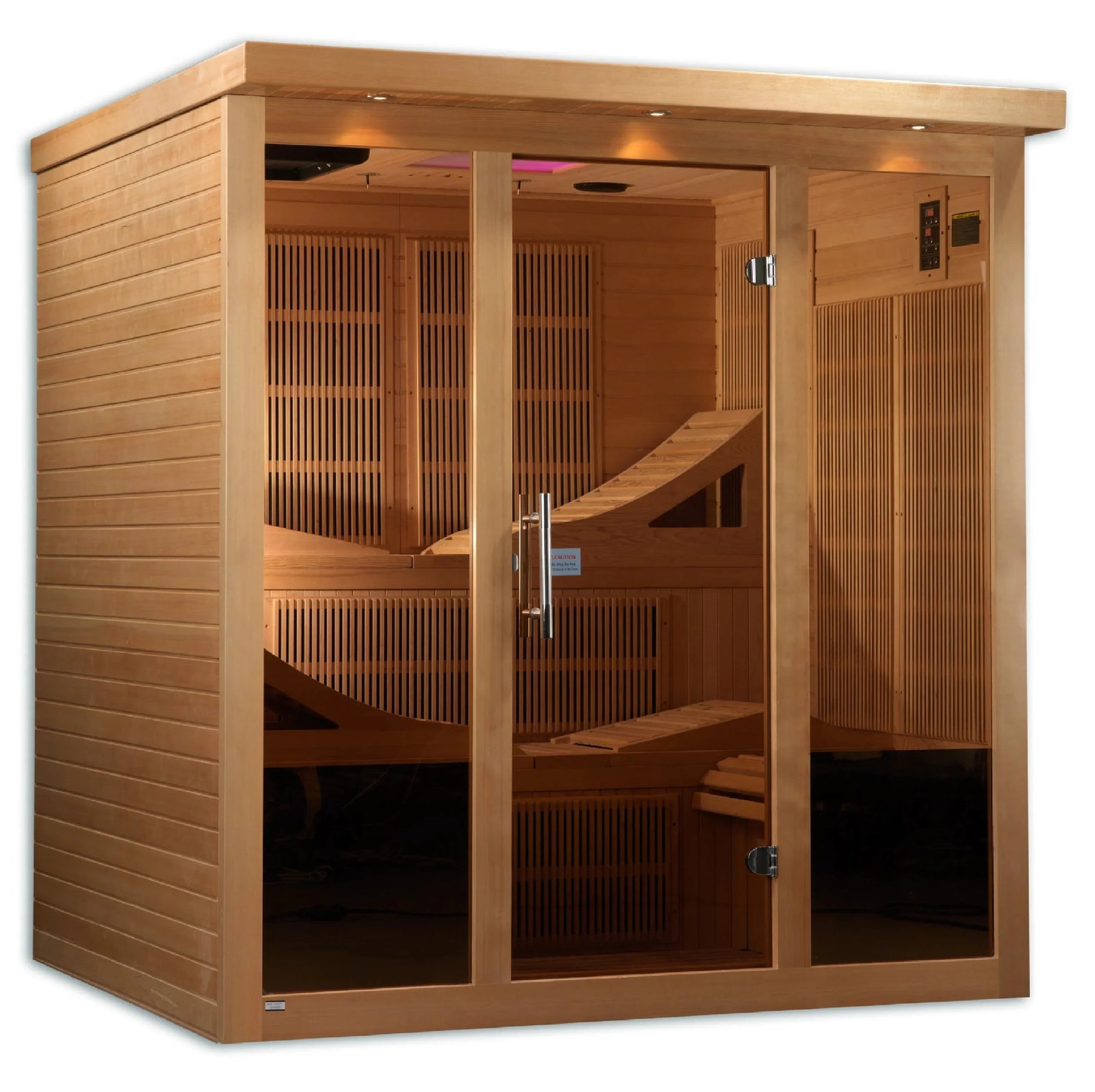 Golden Designs Monaco Near Zero EMF Far IR Sauna (GDI-6996-01)