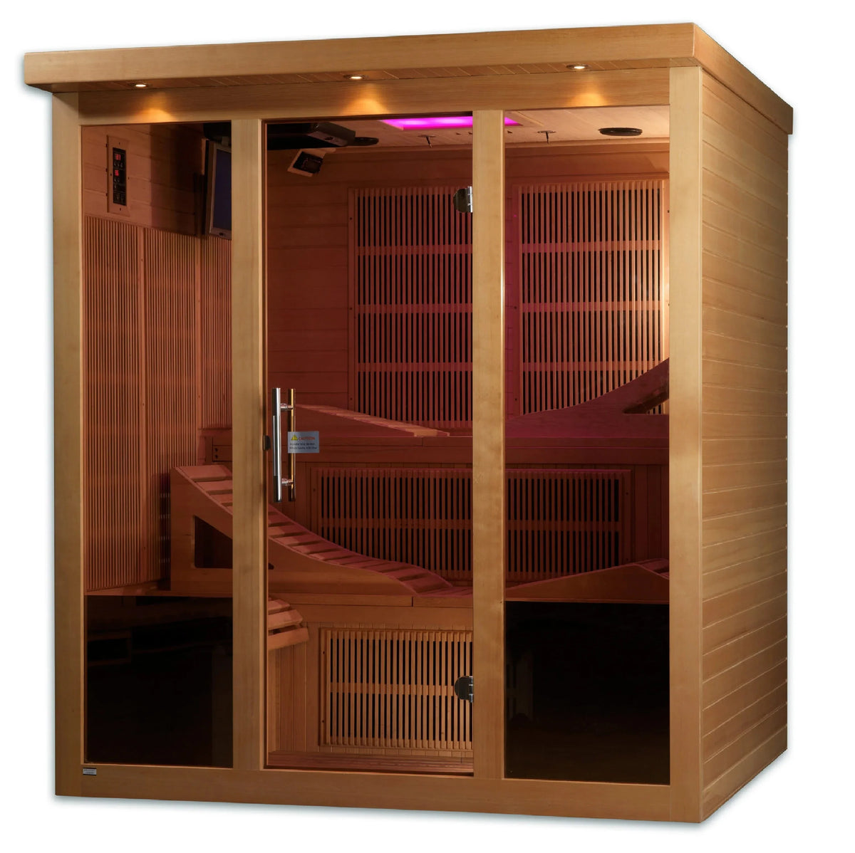 Golden Designs Monaco Near Zero EMF Far IR Sauna (GDI-6996-01)