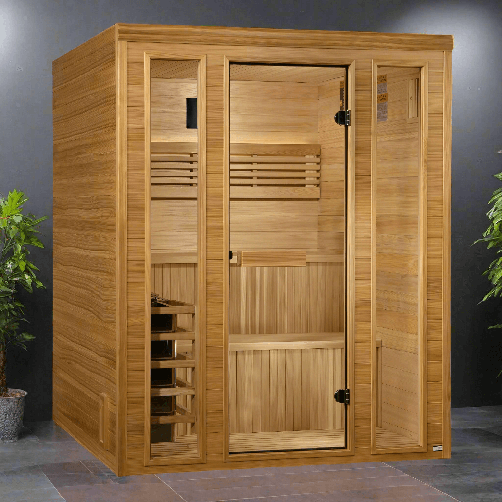 Golden Designs 2025 Engelberg 6-person traditional steam sauna