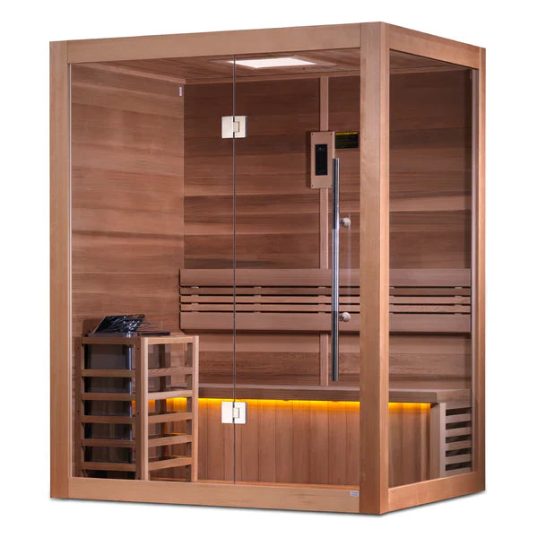 Golden Designs Hanko 2-3 Person Traditional Sauna (GDI-7202-01)