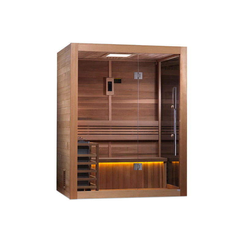Golden Designs Hanko 2-3 Person Traditional Sauna (GDI-7202-01)