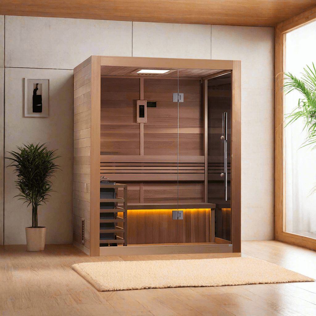 Golden Designs Hanko 2-3 Person Traditional Sauna (GDI-7202-01)
