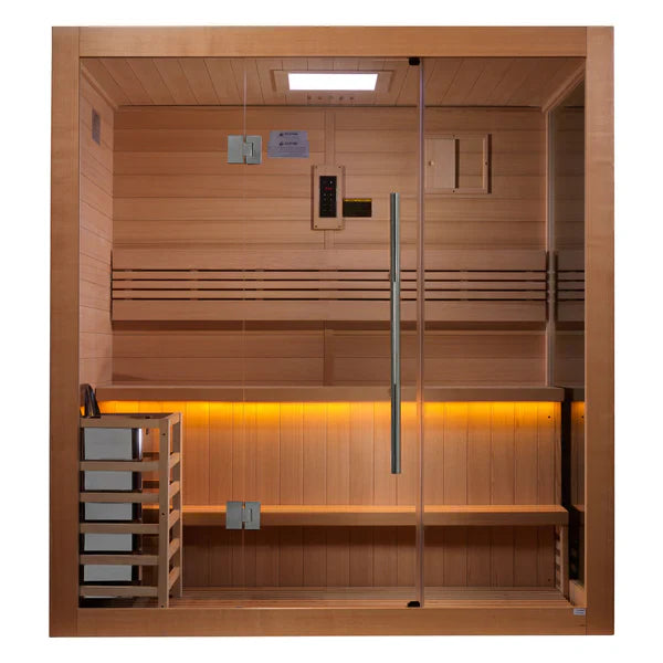 Golden Designs Forssa 3-4 Person Traditional Sauna (GDI-7203-01)