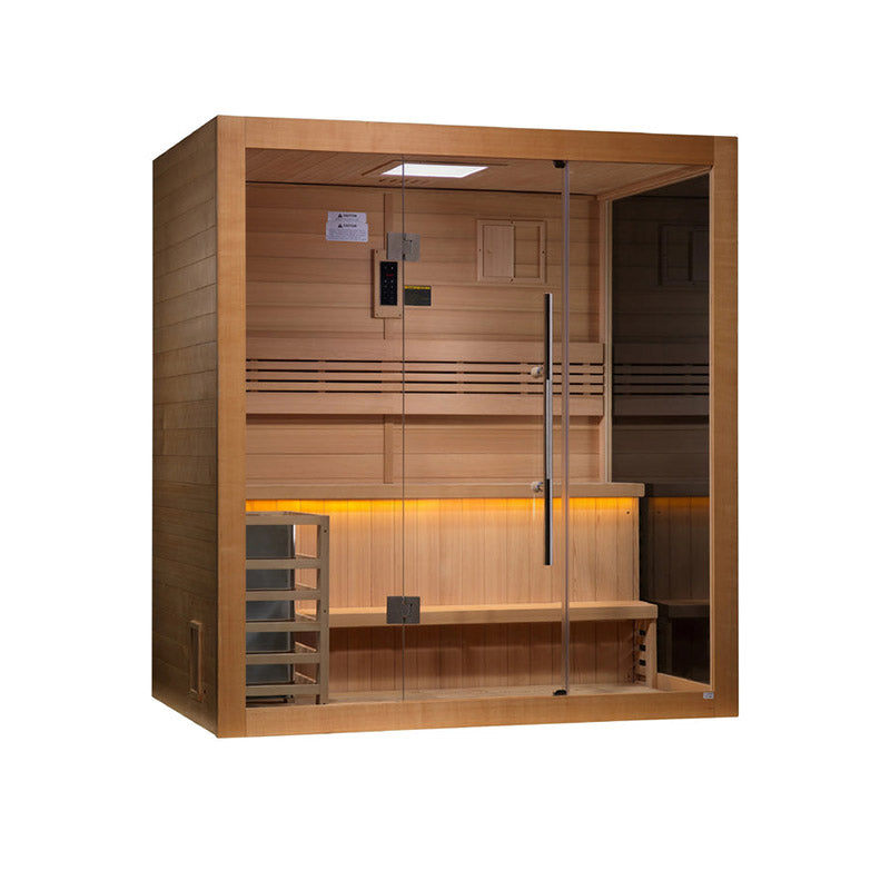 Golden Designs Forssa 3-4 Person Traditional Sauna (GDI-7203-01)