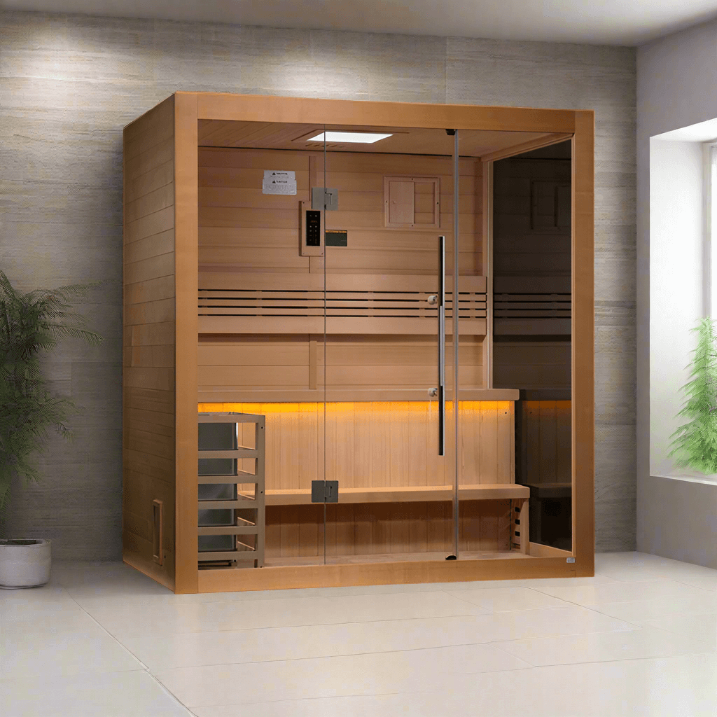 Golden Designs Forssa 3-4 Person Traditional Sauna (GDI-7203-01)