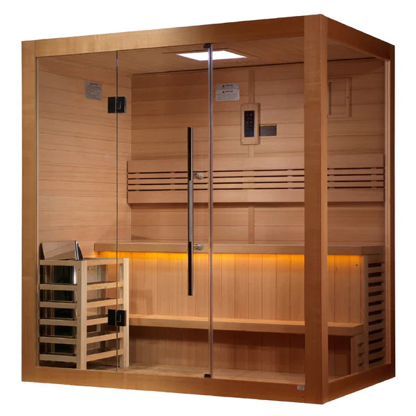 Golden Designs Forssa 3-4 Person Traditional Sauna (GDI-7203-01)