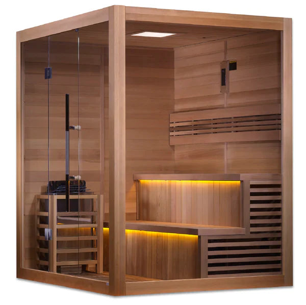 Golden Designs Kuusamo 6 Person Traditional Sauna (GDI-7206-01)