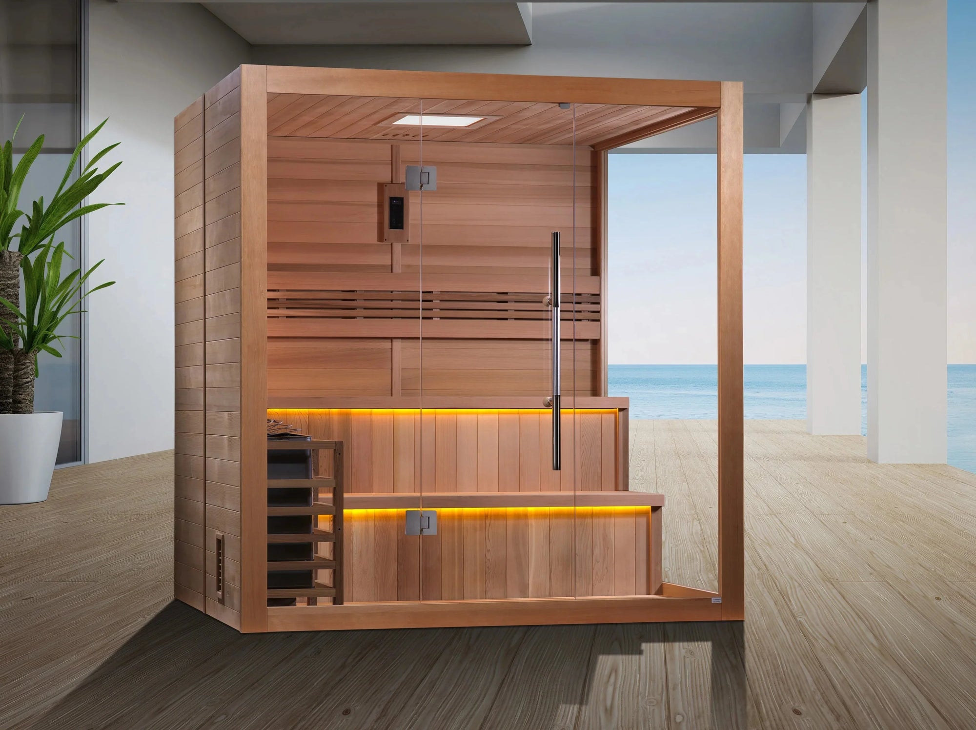 Golden Designs Kuusamo 6 Person Traditional Sauna (GDI-7206-01)
