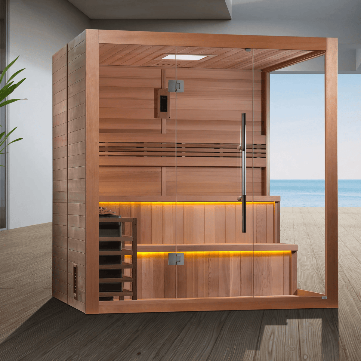 Golden Designs Kuusamo 6 Person Traditional Sauna (GDI-7206-01)