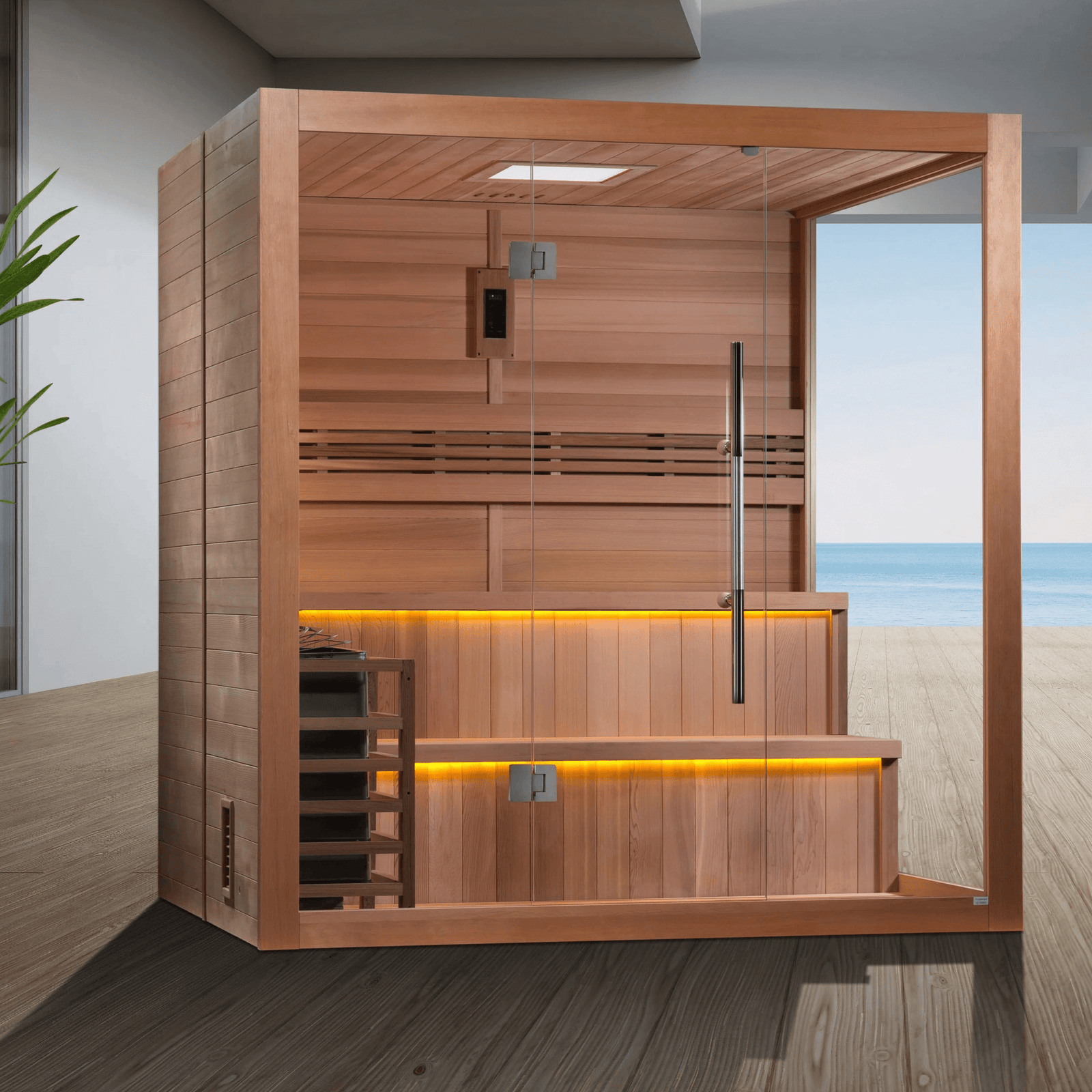 Golden Designs Kuusamo 6 Person Traditional Sauna (GDI-7206-01)