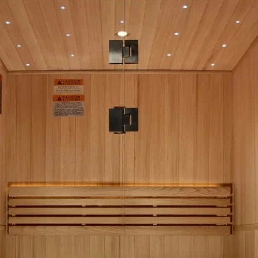 Golden Designs 2025 Updated Sundsvall 2 Person Traditional Sauna (GDI-7289-02)