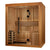 Golden Designs 2025 Updated Copenhagen 3 Person Traditional Sauna (GDI-7389-02)