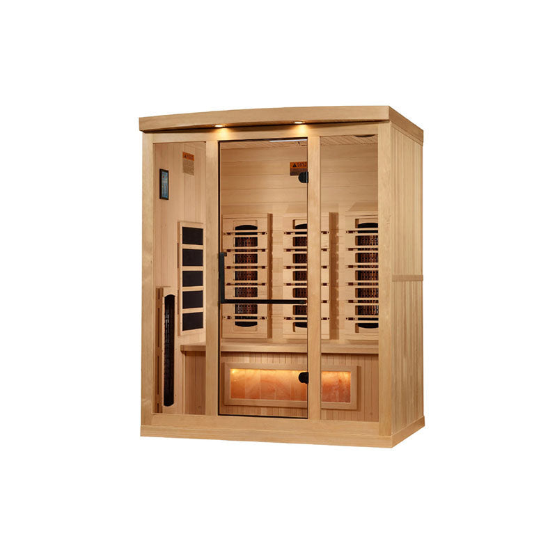 Golden Designs 2025  Reserve Edition 3 Person Full Spectrum with Himalayan Salt Bar (GDI-8030-03)