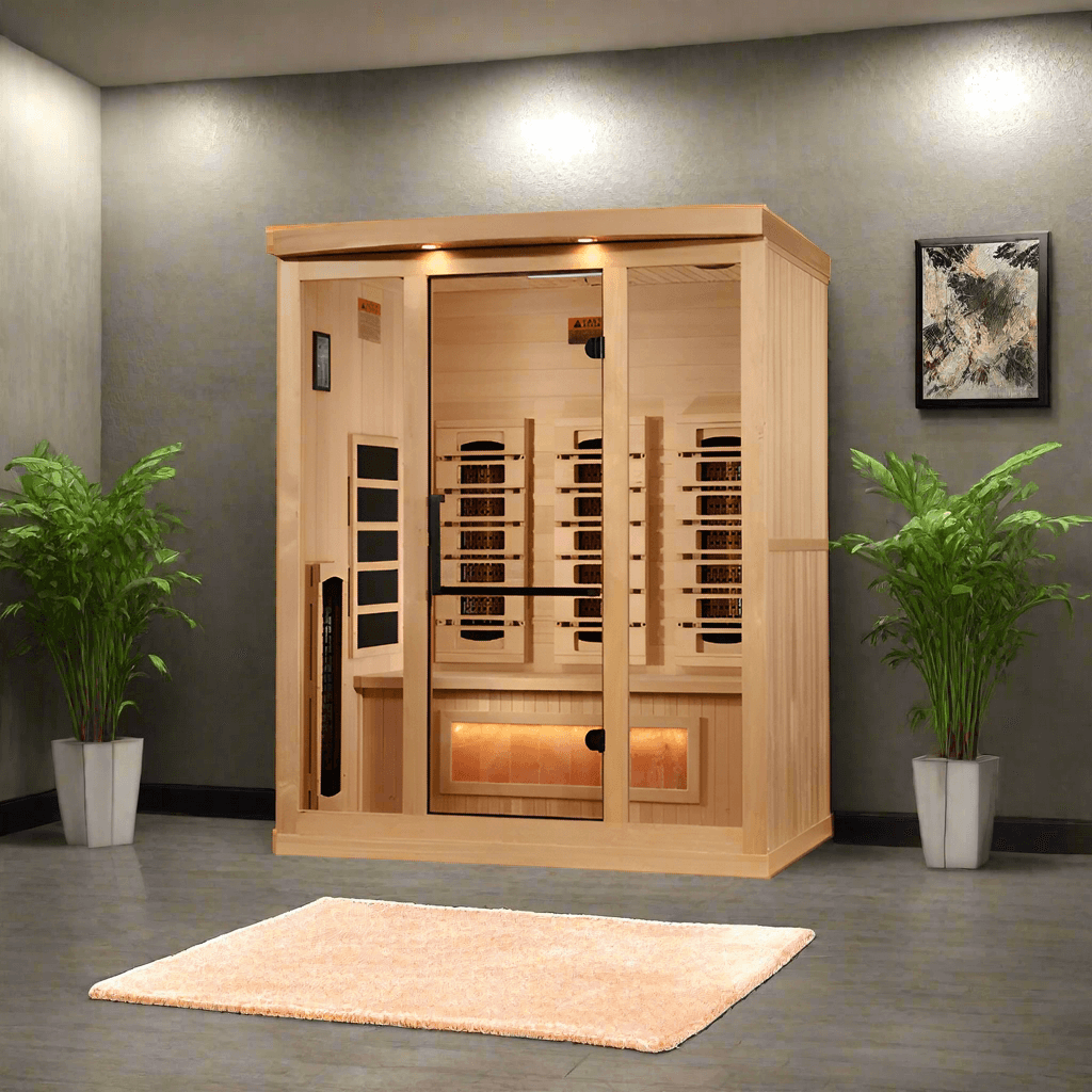 Golden Designs 2025  Reserve Edition 3 Person Full Spectrum with Himalayan Salt Bar (GDI-8030-03)