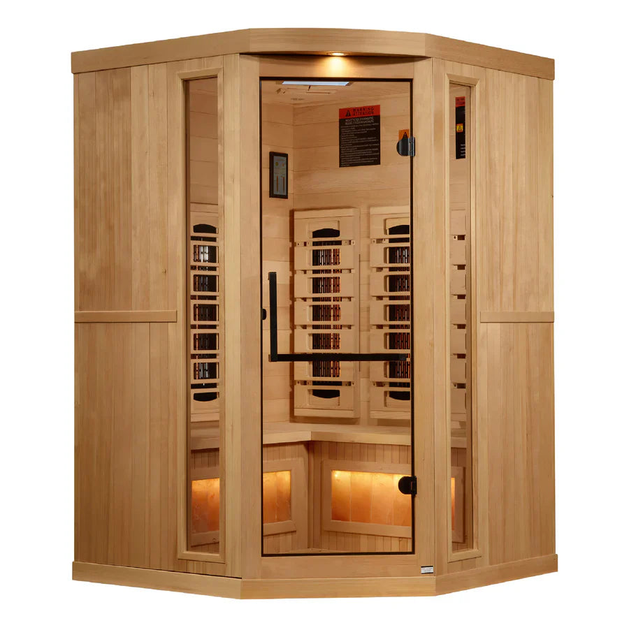 Golden Designs 2025 Reserve Edition 3-person infrared sauna