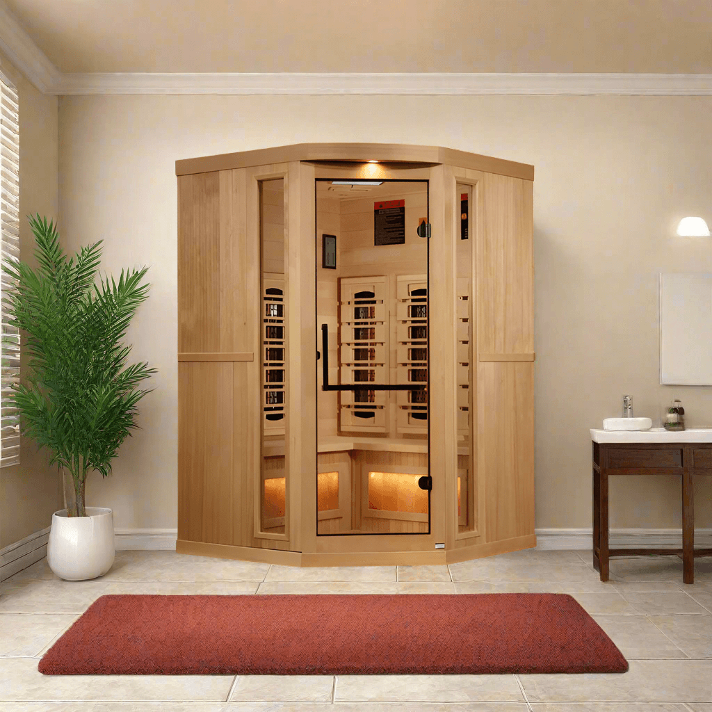 Golden Designs 2025 Reserve Edition 3 Person Full Spectrum with Himalayan Salt Bar (GDI-8035-03)