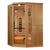 Golden Designs 2025 Reserve Edition 3 Person Full Spectrum with Himalayan Salt Bar (GDI-8035-03)