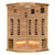 Golden Designs 2025 Reserve Edition 3 Person Full Spectrum with Himalayan Salt Bar (GDI-8035-03)