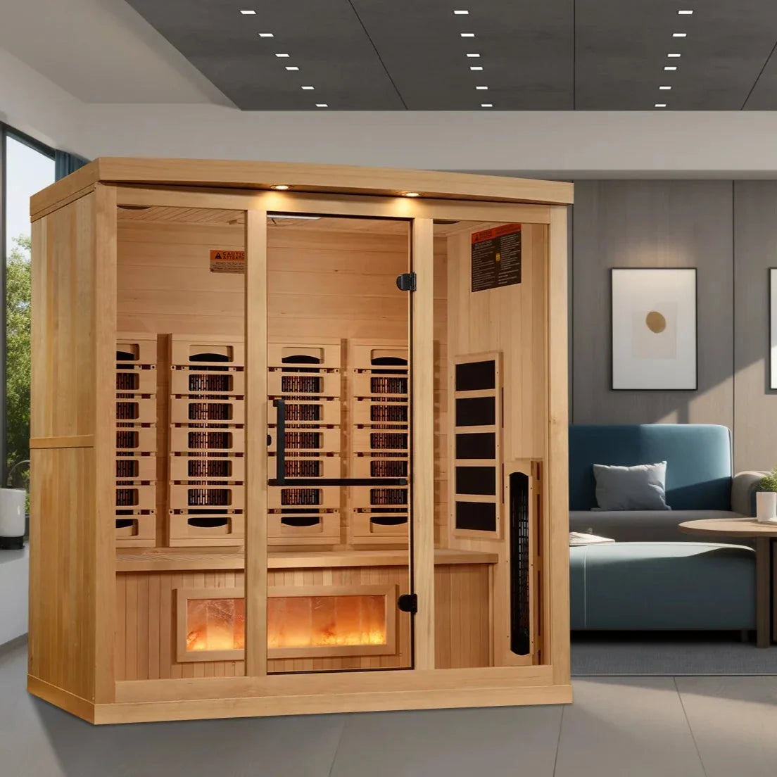 Golden Designs 2025 Reserve Edition 4-person infrared sauna