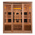 Golden Designs Reserve Edition 6 Person Near Zero EMF Full Spectrum with Himalayan Salt Bar (GDI-8260-01)