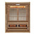 Golden Designs 2025 Soria 3 Person Hybrid Sauna (Indoor) Full Spectrum and Harvia Traditional Stove (GDI-8330-01)