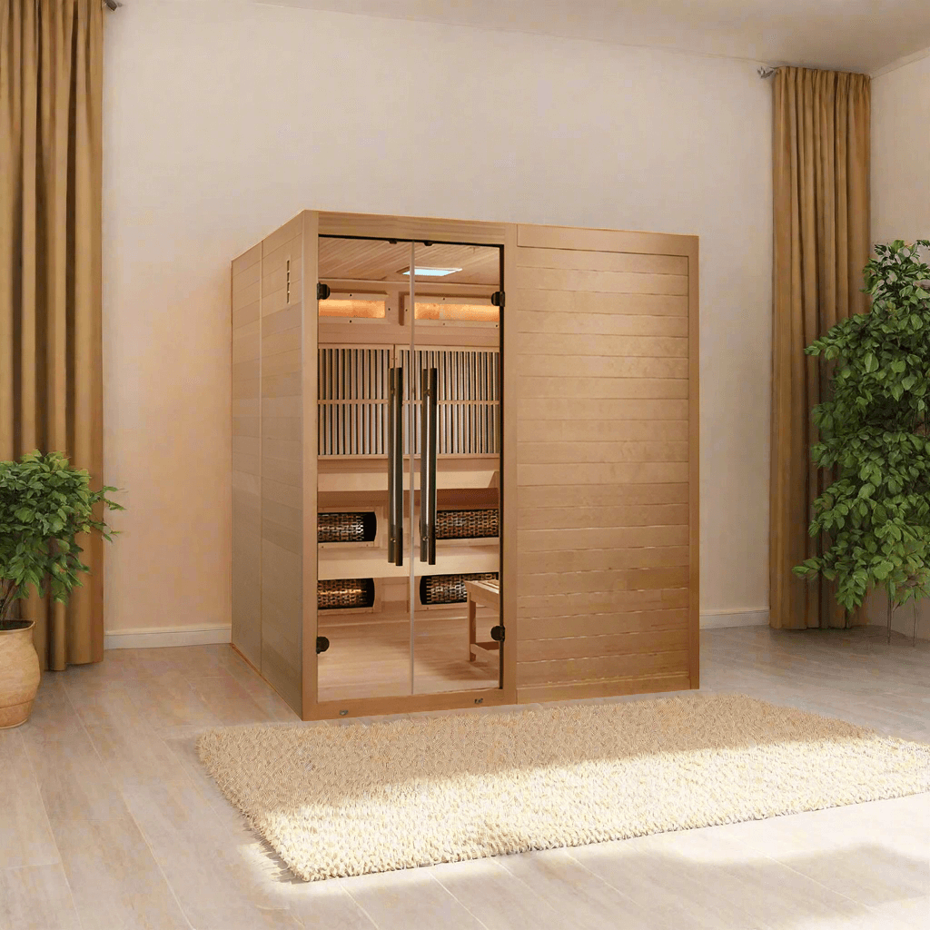 Golden Designs 2025 Toledo 6-person indoor hybrid sauna