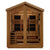 Golden Designs Loviisa 3 Person Barn Hybrid  Full Spectrum IR Outdoor Sauna (GDI-8523-01)