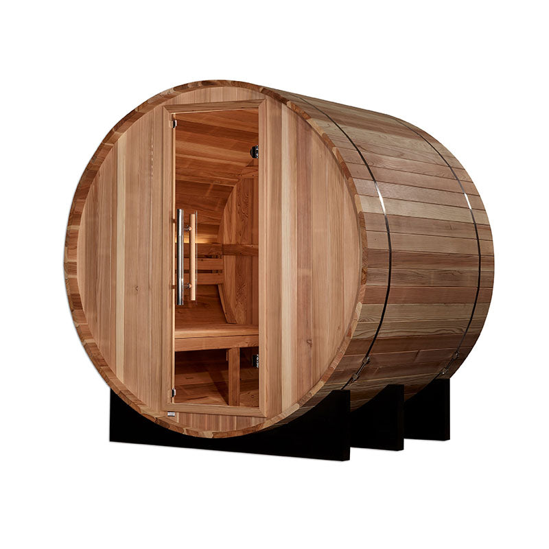 Golden Designs St. Moritz 2 Person Barrel Traditional Sauna (GDI-B002-01)