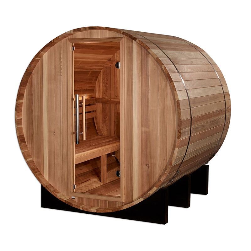 Golden Designs St. Moritz 2 Person Barrel Traditional Sauna (GDI-B002-01)